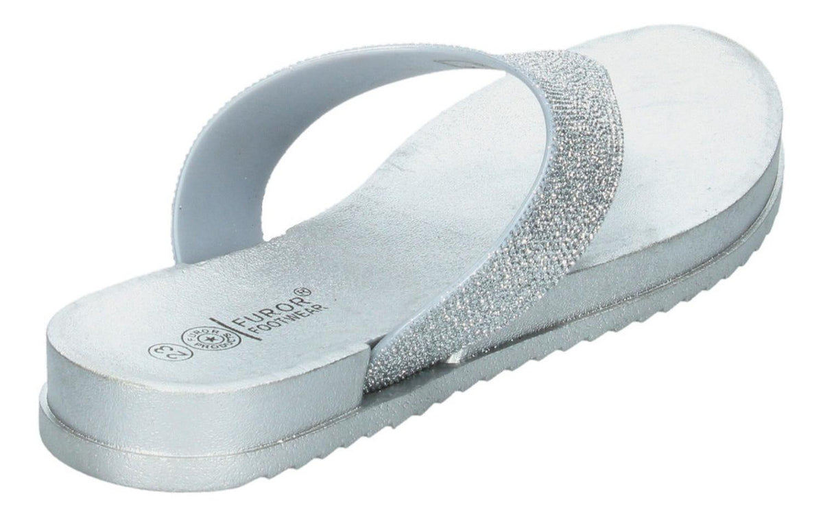 Sandalias Furor Para Mujer 18486 Plateado [fur26], foto 5 de 10