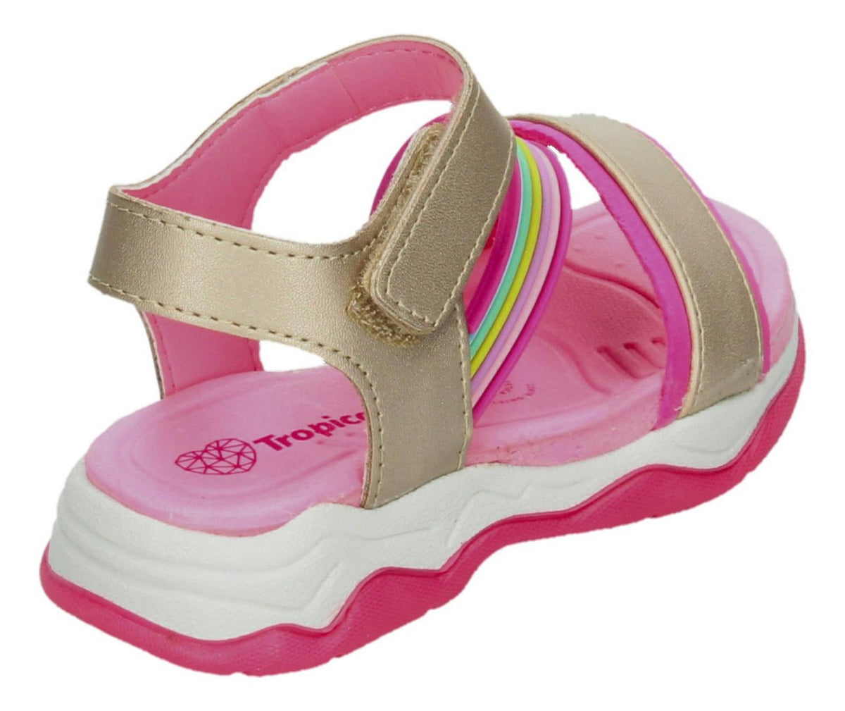 Sandalias Tropicana Para Niña 40035 Dorado [tro1199], foto 5 de 10