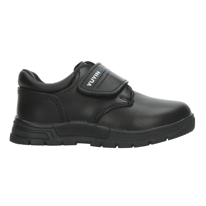 Zapato Escolar Yuyin Niño Negro Escolar Infantil T15-18