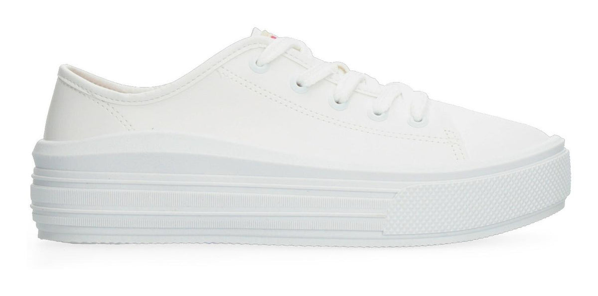 Tenis Plataforma Blanco Para Mujer [mle18], foto 1 de 10