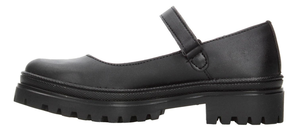 Zapato Escolar Blasito Negro Con Velcro Para Niña T22-26, foto 5 de 10