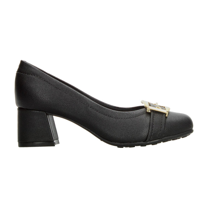 Zapato Modare Dama Negro Formal Confort Tacón Para Mujer