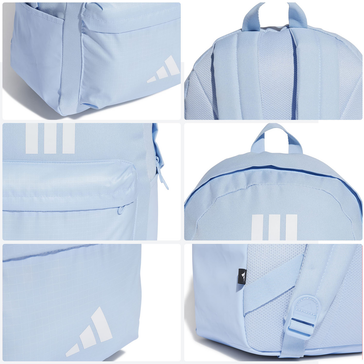 Mochila Adidas Classic Bars Azul Escolar Unisex 28L, foto 6 de 10