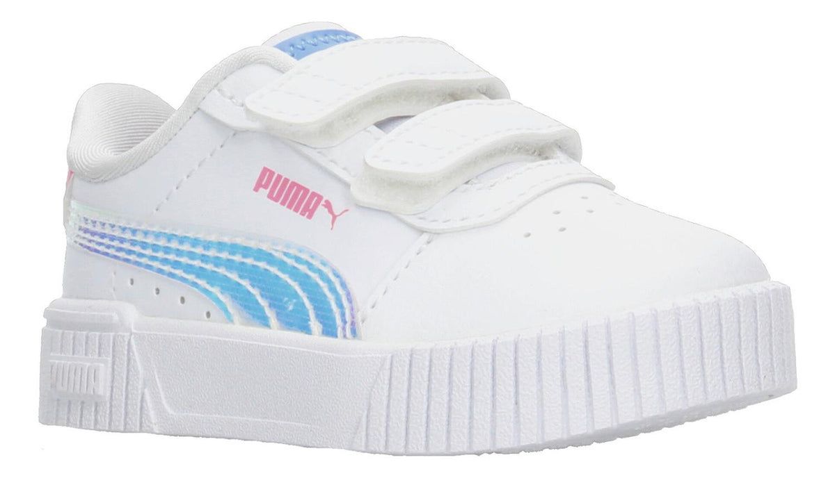 Tenis Puma Niña Carina 2.0 Deep Dive Blanco Velcro (11-16), foto 2 de 8