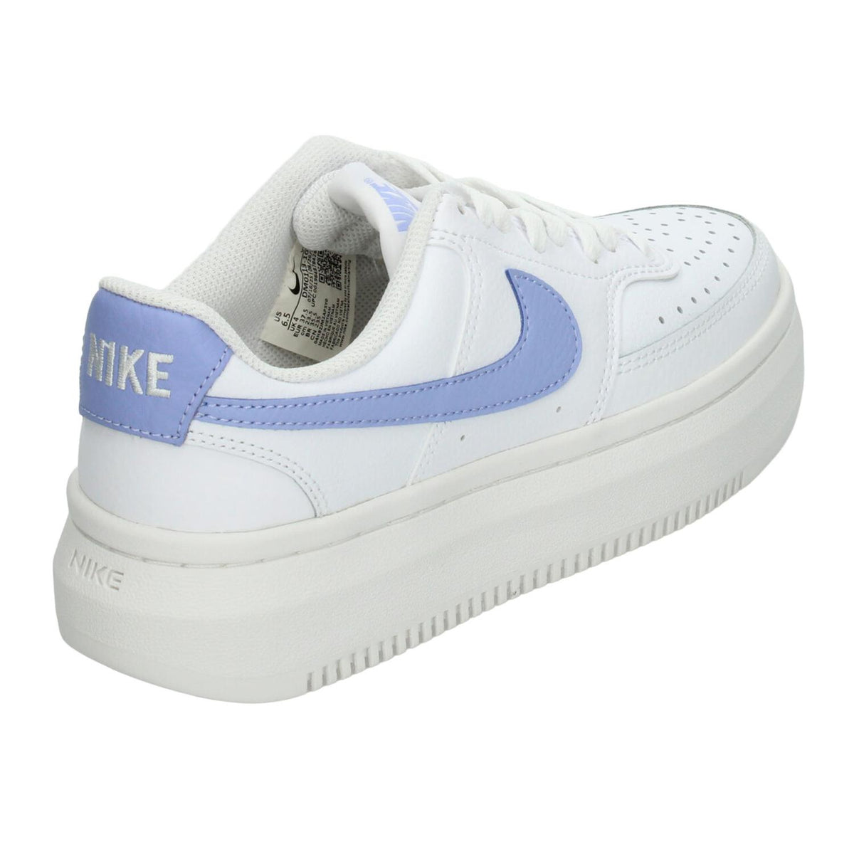 Tenis Nike Court Vision Dama Blanco Casual Plataforma Mujer, foto 3 de 10