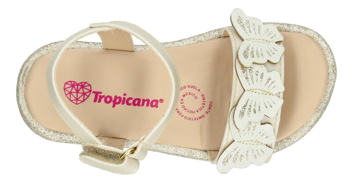 Sandalias Tropicana Dorado Para Niña [tro1440], foto 7 de 7