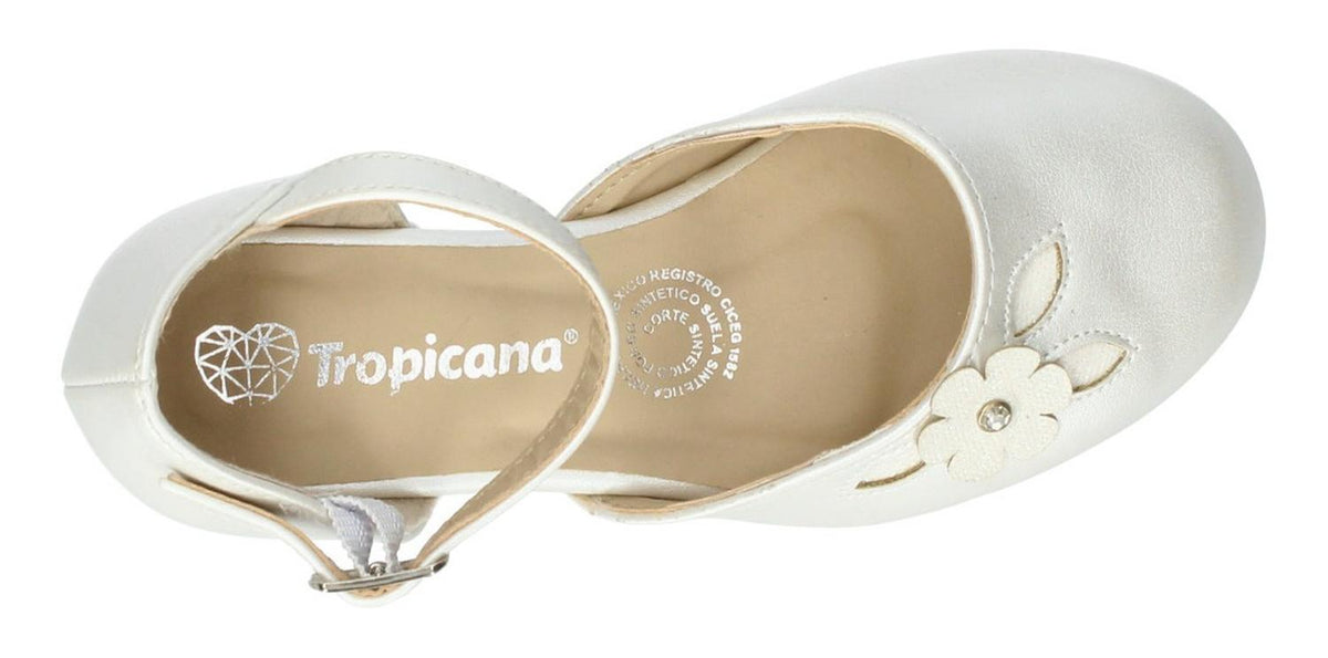 Balerina Flat Tropicana Para Niña 94012 Blanco [tro946], foto 5 de 6