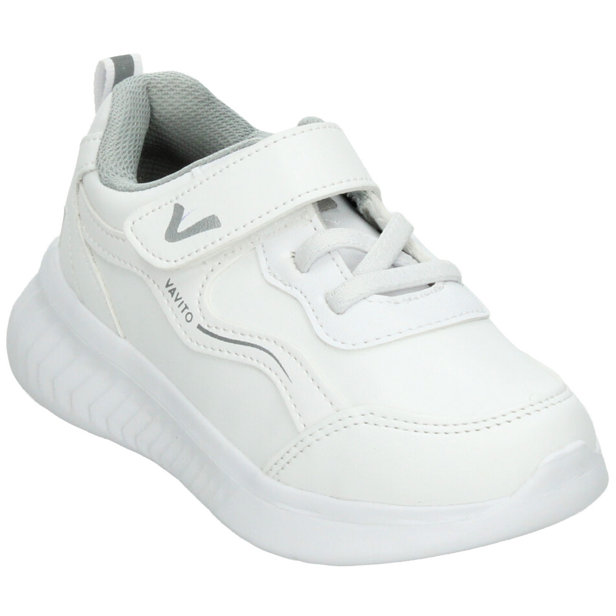 Tenis Vavito Niño Blanco Escolar Infantil T15-18, foto 4 de 10