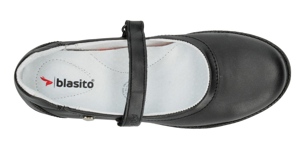 Zapato Blasito Niña Negro Escolar Cómodo Juvenil T22-26, foto 8 de 10
