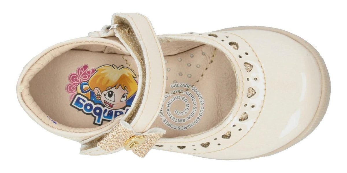 Zapato Casual Coqueta Beige Para Niña [cta946], foto 7 de 7