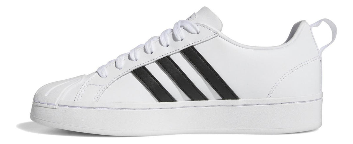 Tenis Casual adidas Court Low Con Cintas Blanco Dama Mujer, foto 2 de 8