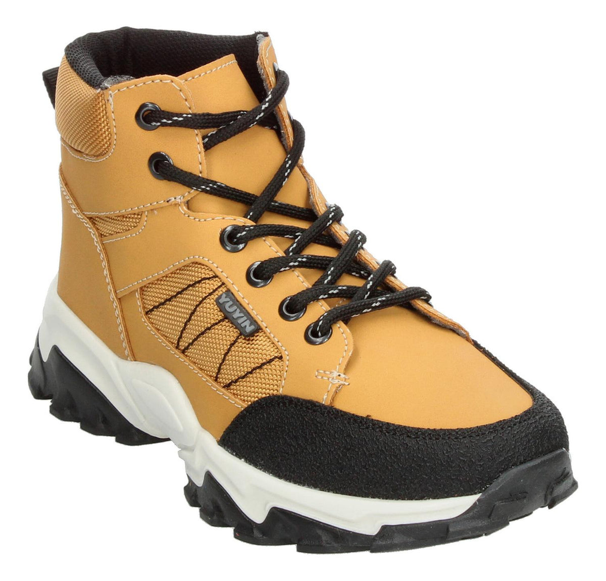 Botas Niño Yuyin Café Camello Exterior Cómodo Segura, foto 4 de 10