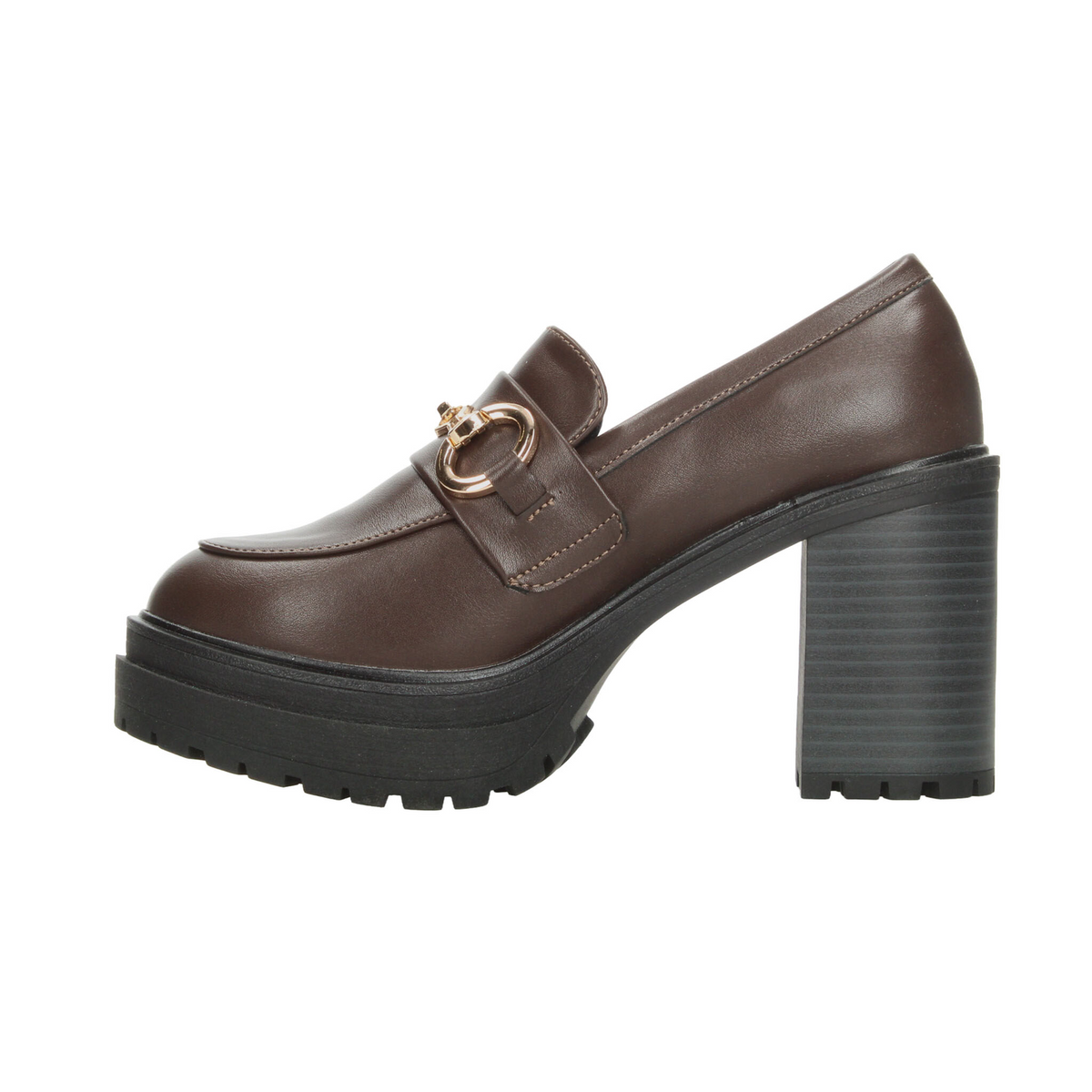 Zapato Ozono Dama Café Tacón Para Mujer, foto 5 de 10