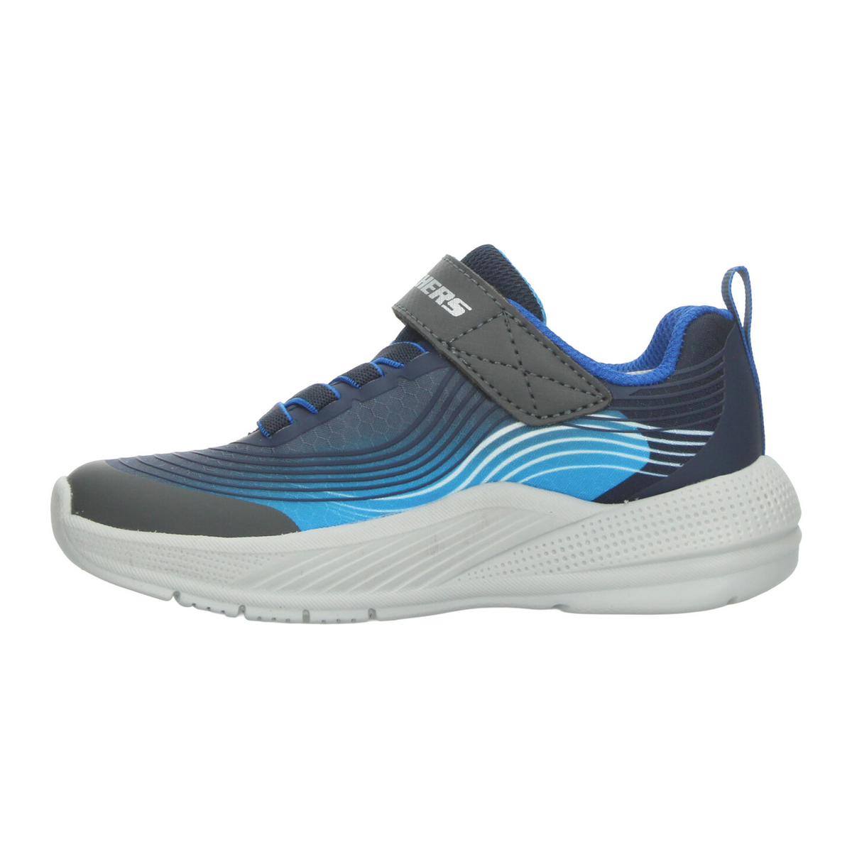 Tenis Skechers Microspec Advance Niño Azul Deportivo Infantil T17-22, foto 5 de 10
