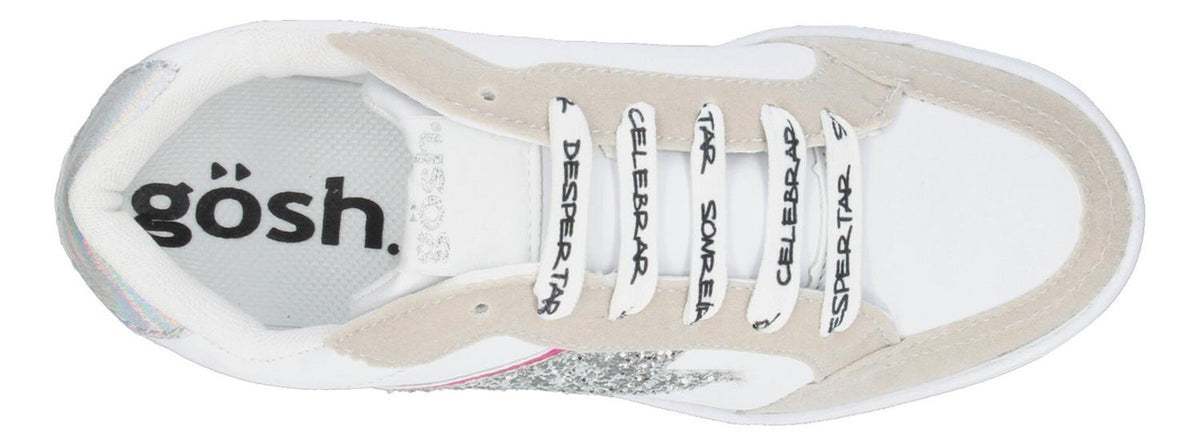 Tenis Gosh Blanco Con Cintas Para Mujer, foto 8 de 8