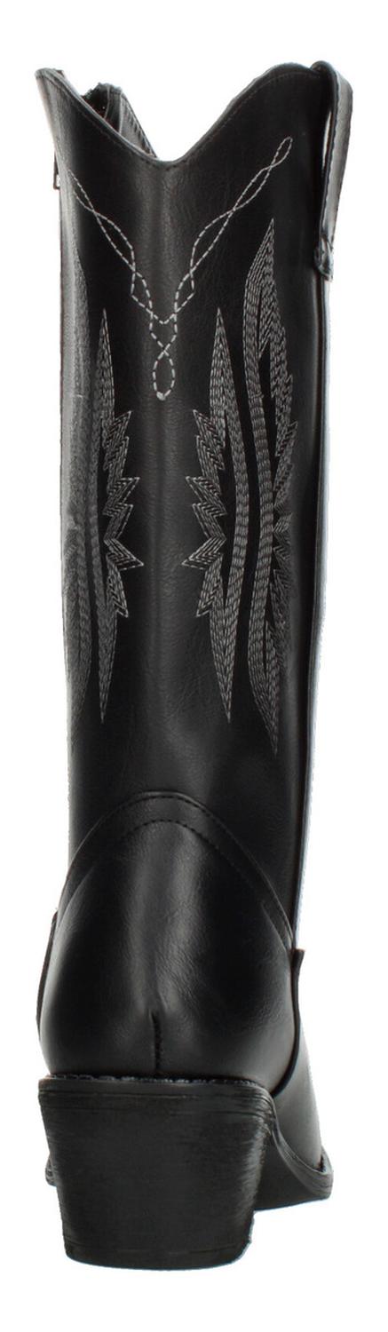 Bota Maquech Negro Para Mujer [mqe4], foto 6 de 9