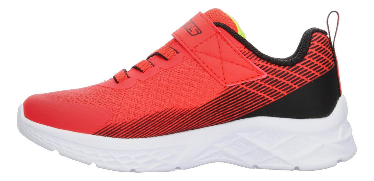 Tenis Skechers Microspec Ii Velcro Ajustable Rojo Niño, foto 5 de 10