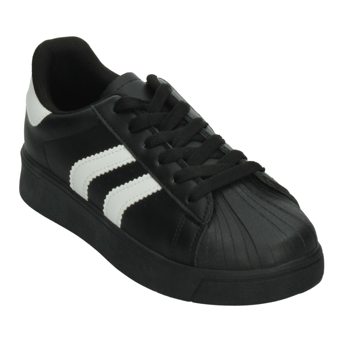Tenis Berlin Dama Negro Casual Cintas Cómodo Mujer, foto 4 de 10