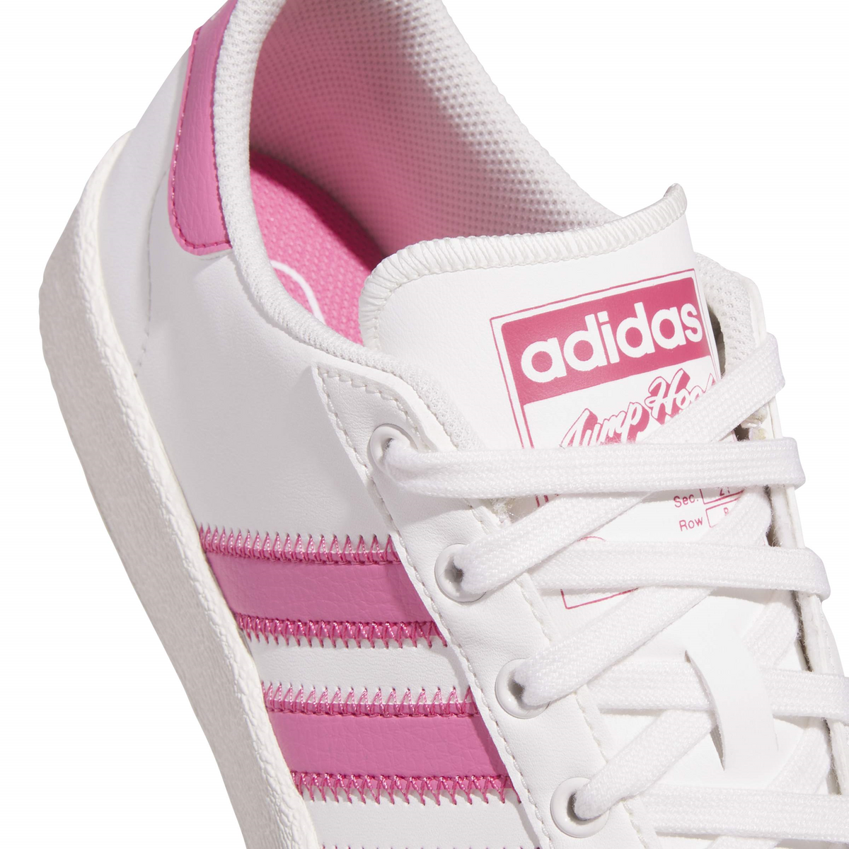 Tenis Adidas Jump Hook Low Dama Blanco Casual Cintas Mujer, foto 5 de 10