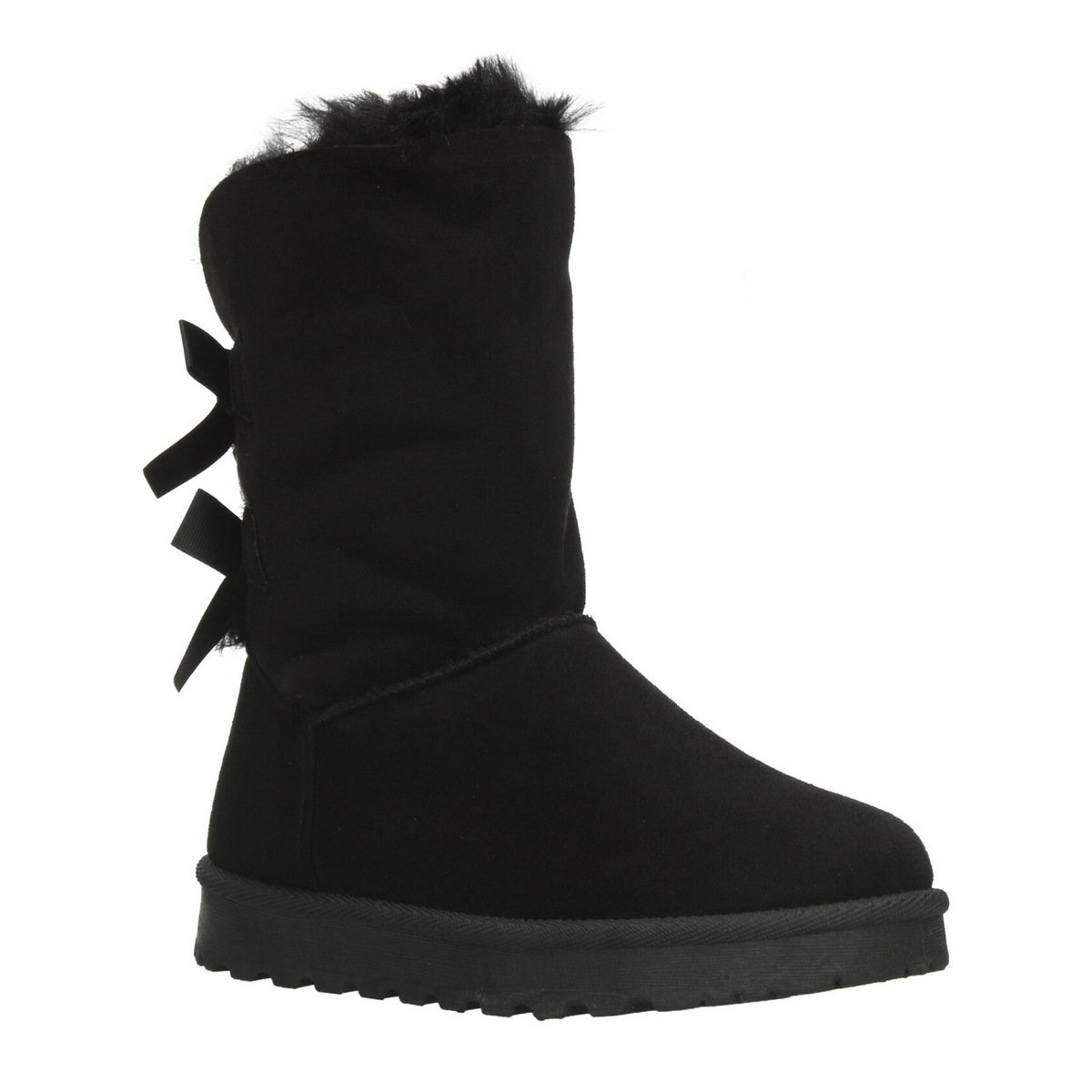 Botas Berlin Dama Negro Casual Invierno Peluche Mujer, foto 2 de 10
