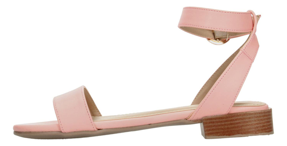 Sandalias Gosh Rosa Con Hebilla Ajustable Para Mujer, foto 5 de 8