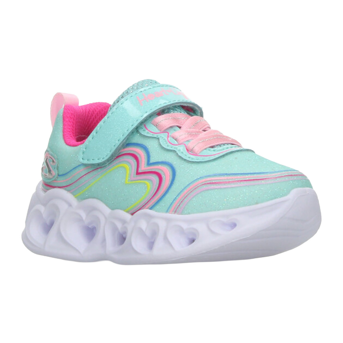 Tenis Skechers Niña Turquesa Luz Led Infantil T11-16, foto 2 de 10