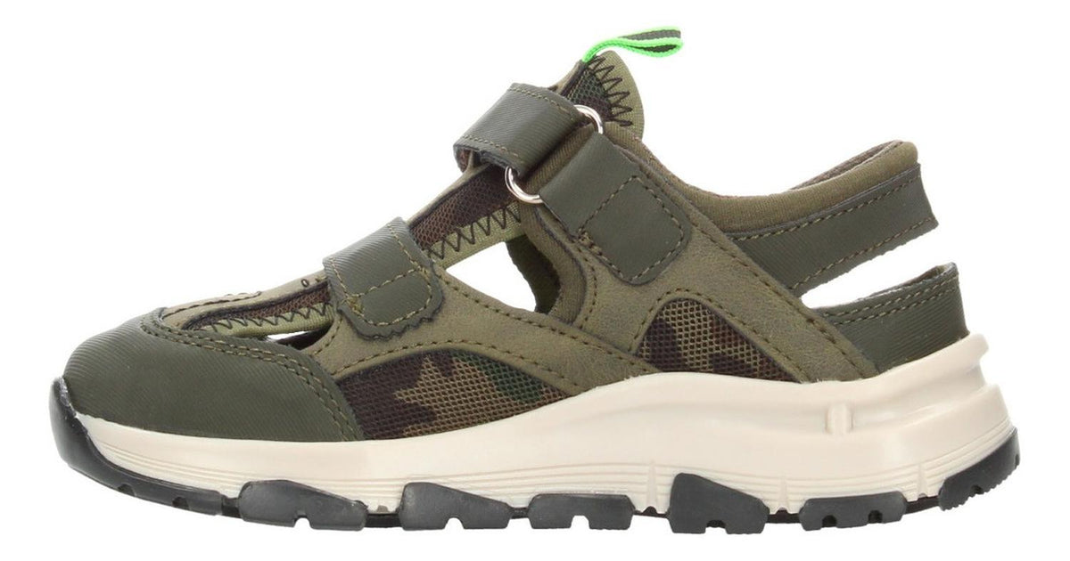 Sandalias Yuyin Para Niño 22020 Verde Oscuro [yuy400], foto 3 de 10