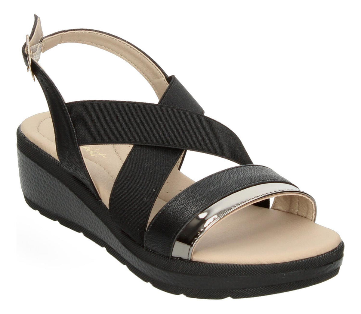 Sandalias Paulie Negro Para Mujer [ple192], foto 4 de 10