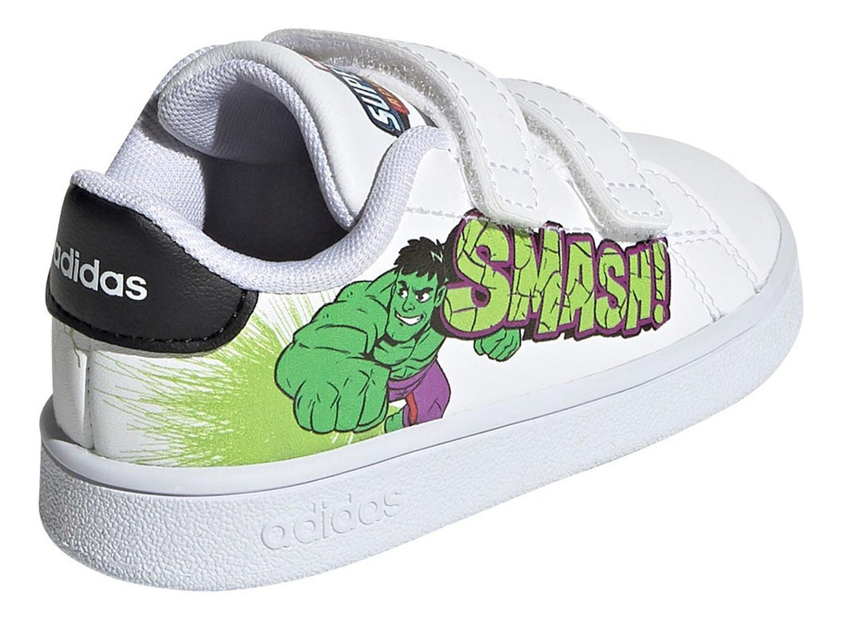 Tenis adidas Marvel Advantage Niño Blanco [add1873], foto 4 de 8