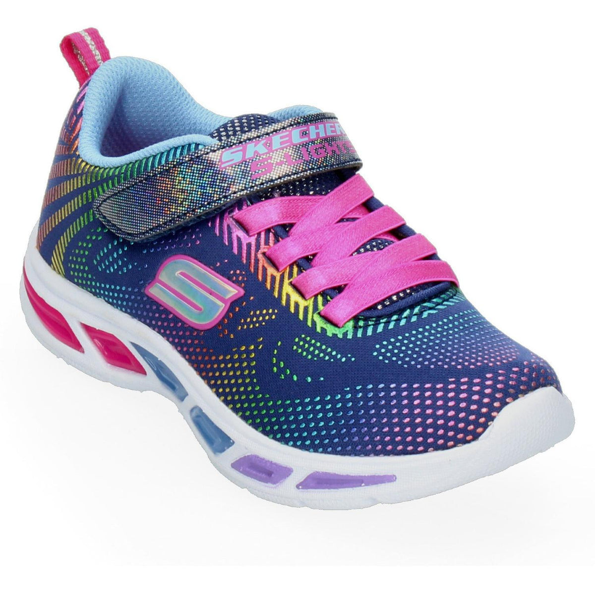Tenis Skechers Para Niña 10959l Azul Marino [ske645], foto 5 de 10