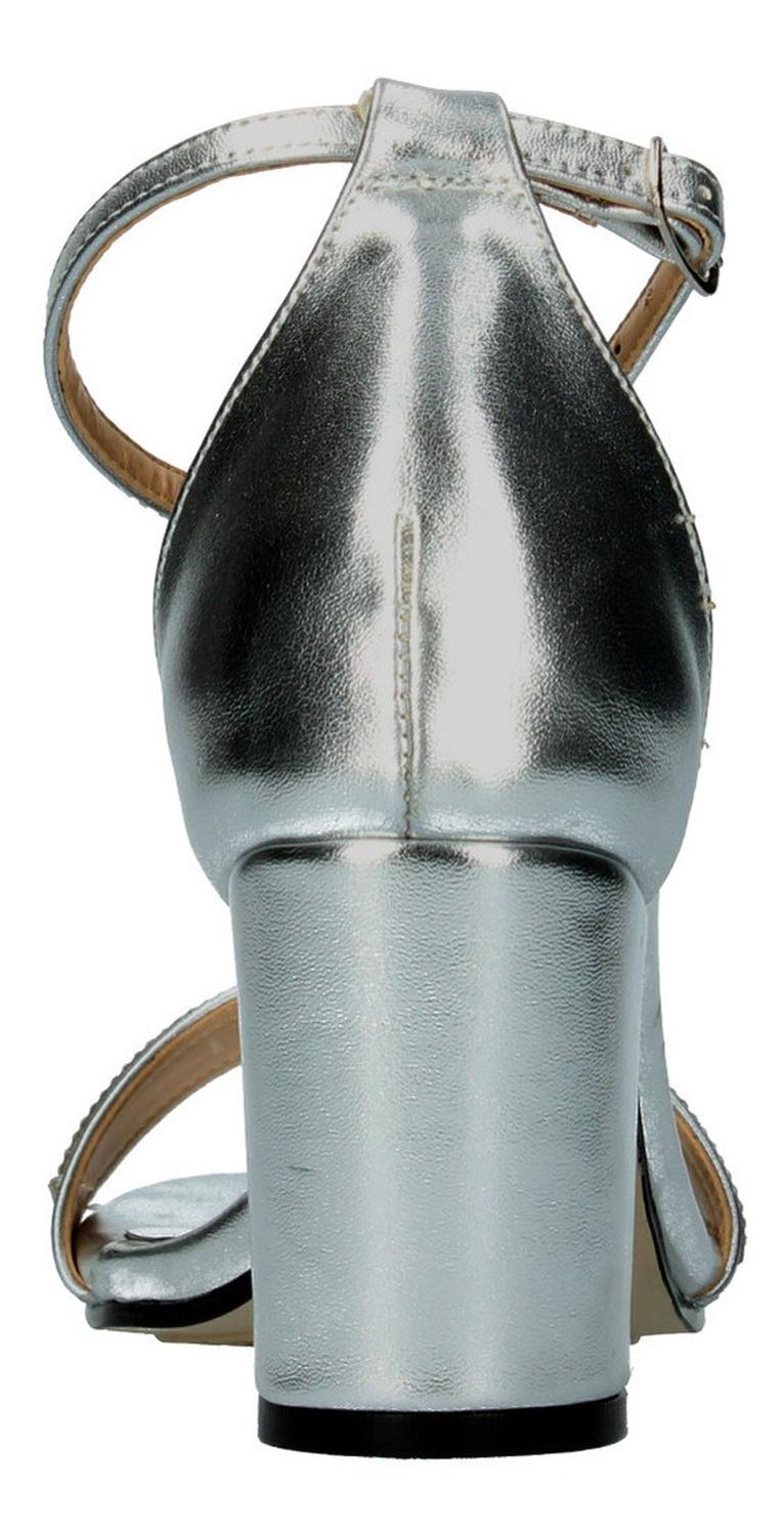 Sandalias Gonsa Para Mujer 6050 Plateado [gns120], foto 6 de 6
