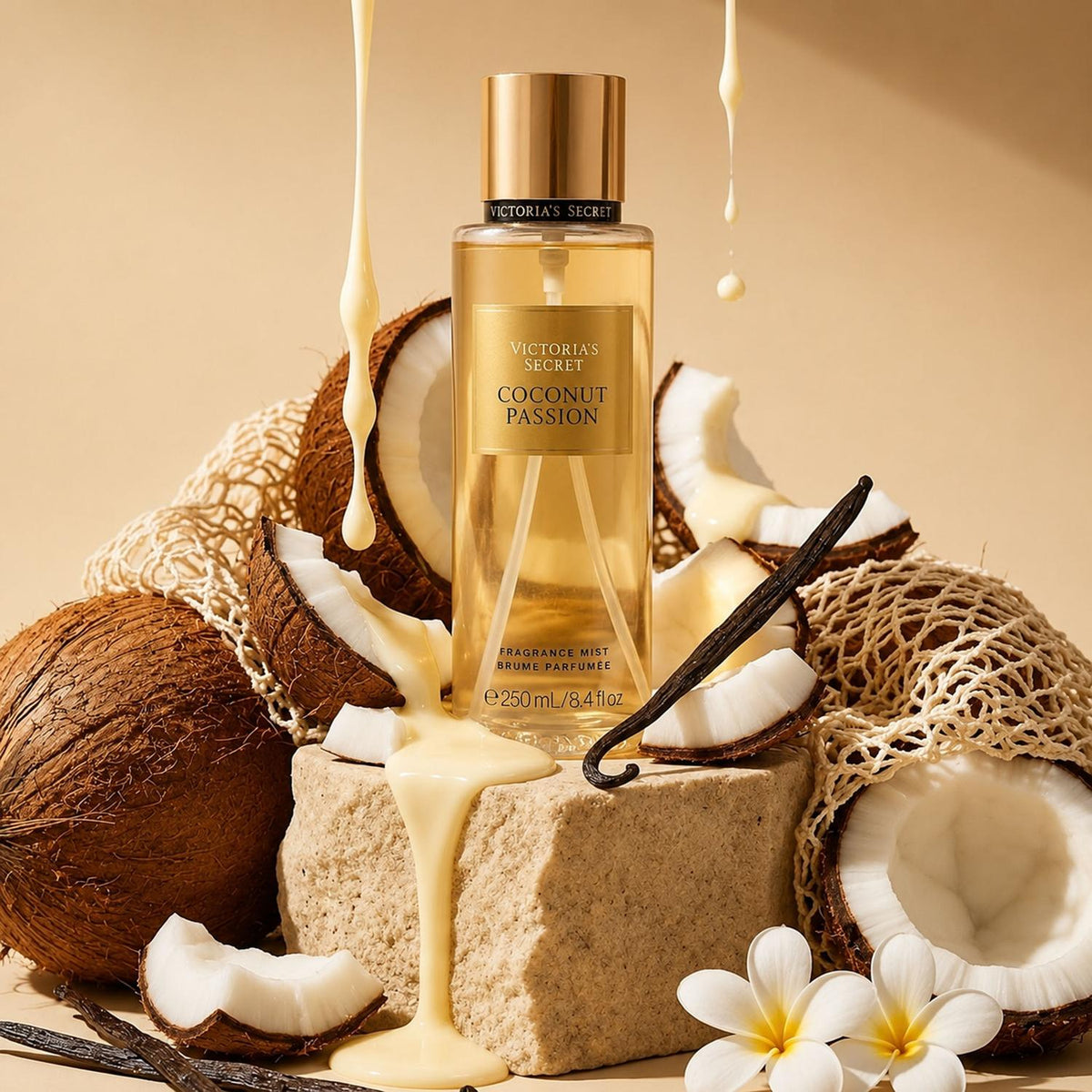 Body Mist Victoria Secret Coconut Passion Perfume Mujer 250ml, foto 7 de 10
