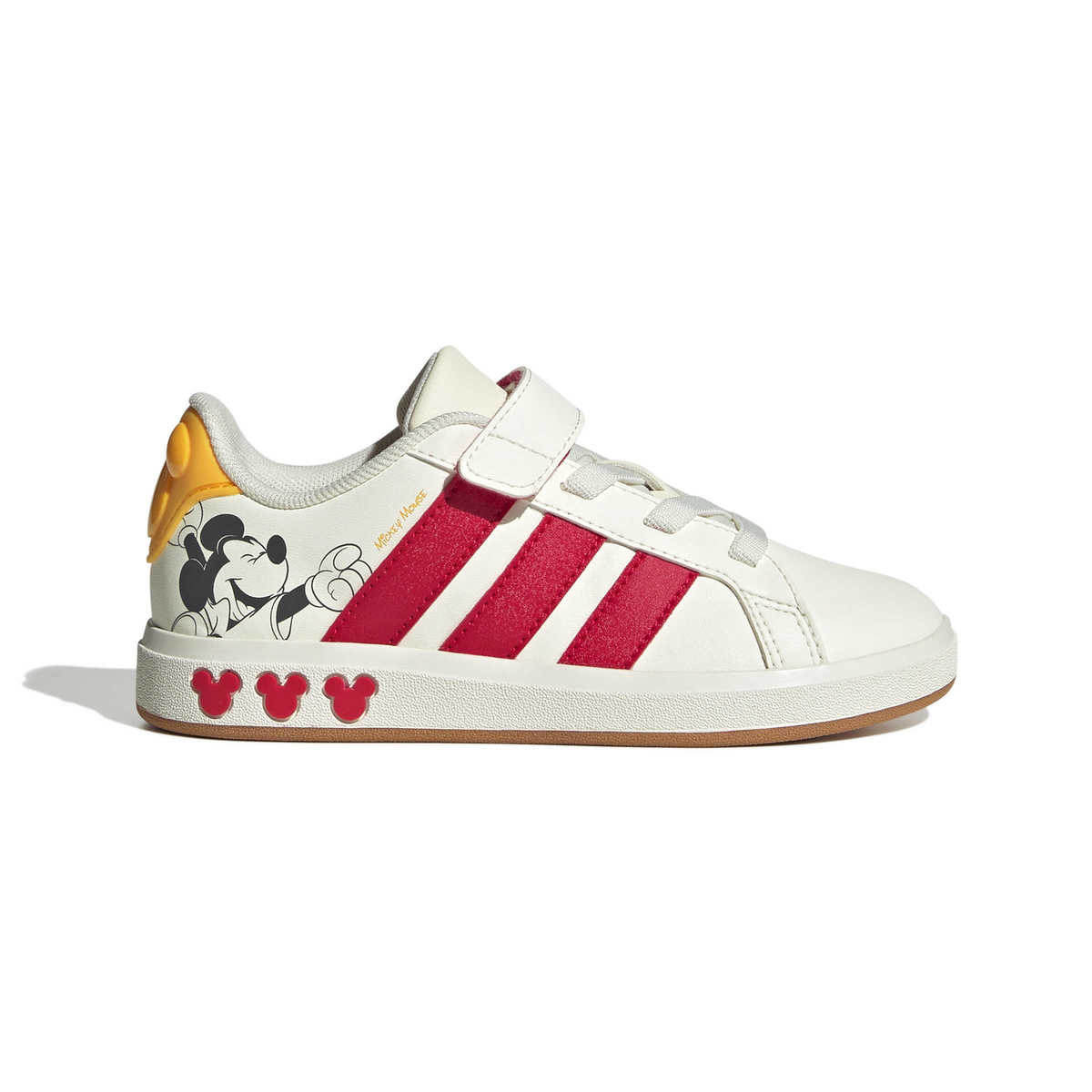Tenis Adidas Mickey Grand Court Niño Blanco Casual Infantil T16-22, foto 9 de 10