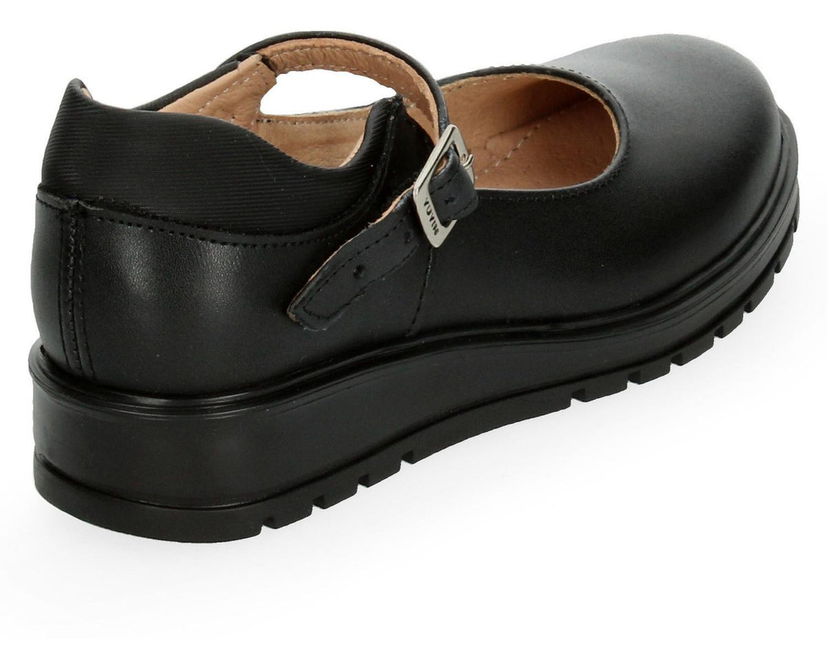 Zapato Escolar Yuyin Negro Para Niña [yuy410], foto 5 de 11