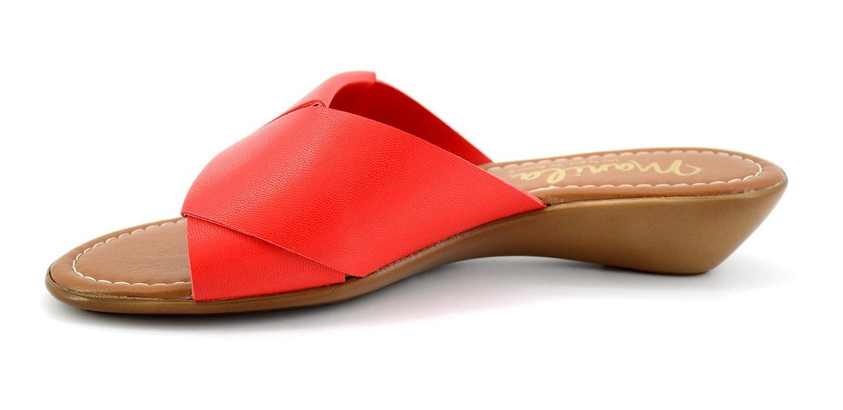 Sandalias Manila Para Mujer 9276 Rojo [mla248], foto 2 de 6
