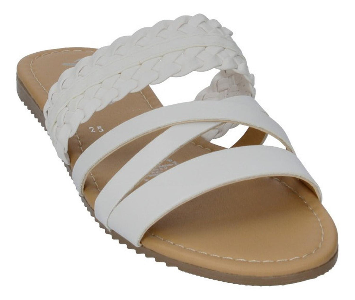 Sandalias Manila Para Mujer 3160 Blanco [mla278], foto 3 de 6