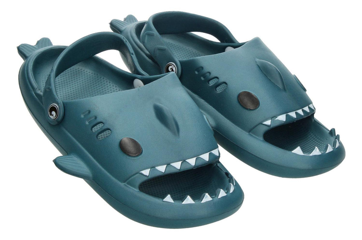Sandalias De Tiburón Azul Petroleo Para Niño [hul34], foto 3 de 10