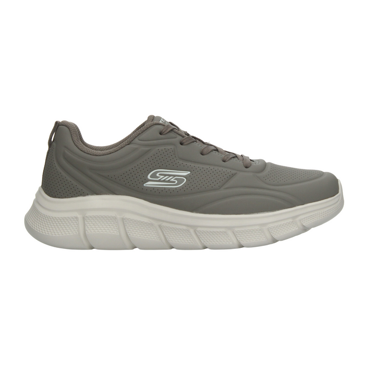 Tenis Skechers Bobs B Flex Hombre Gris Oscuro Deportivo Caballero