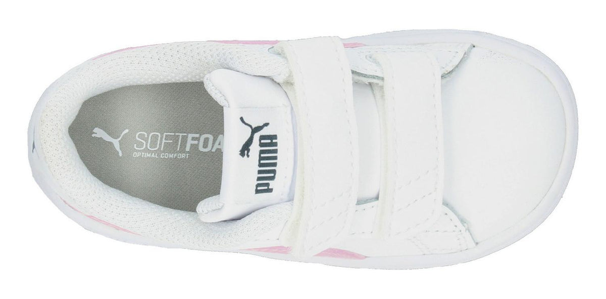 Tenis Puma Smash V2 Blanco Para Niña [pum649], foto 8 de 9