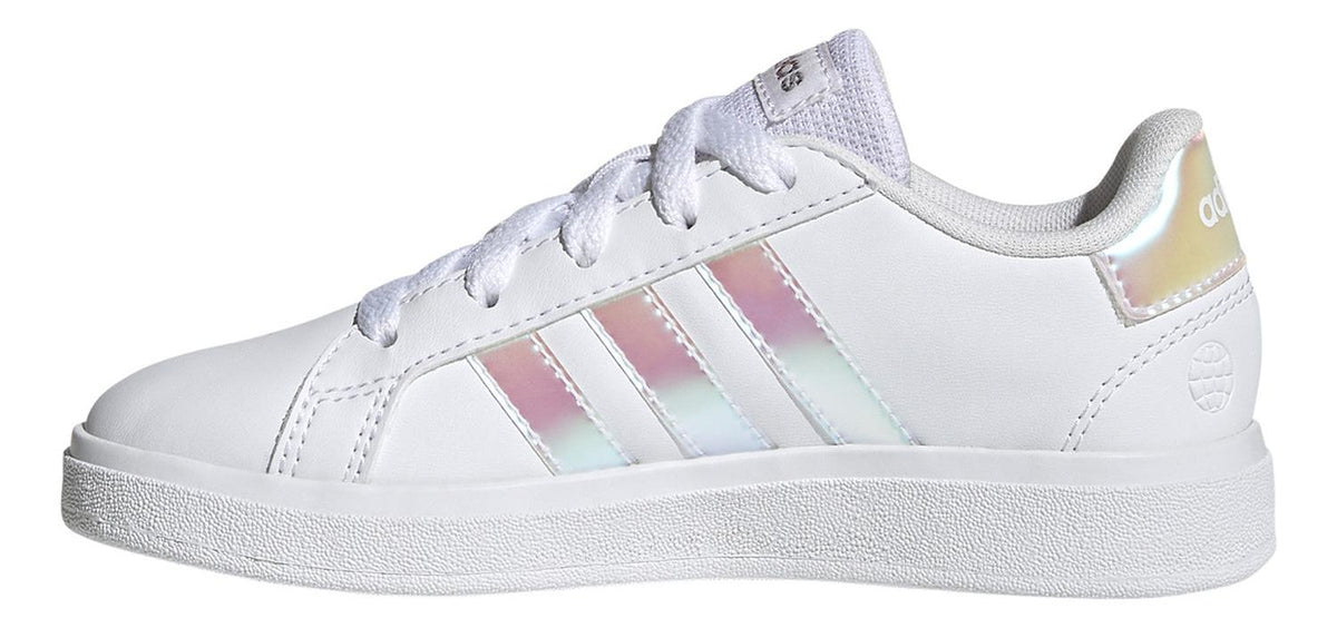 Tenis adidas Niña Grand Court Blanco Con Cintas Ajustables, foto 4 de 10