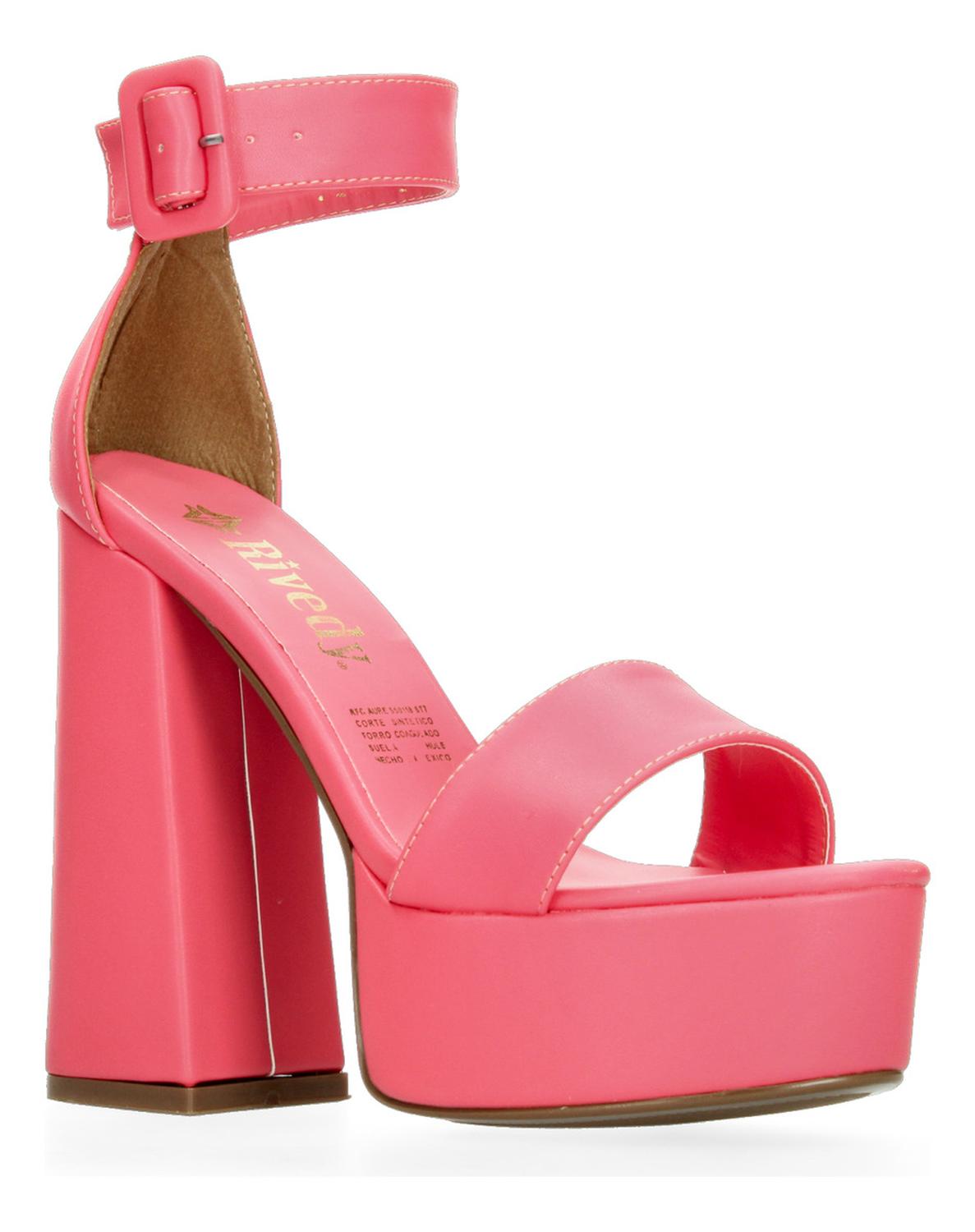 Sandalias Rivedy Rosa Para Mujer [rve36], foto 1 de 6