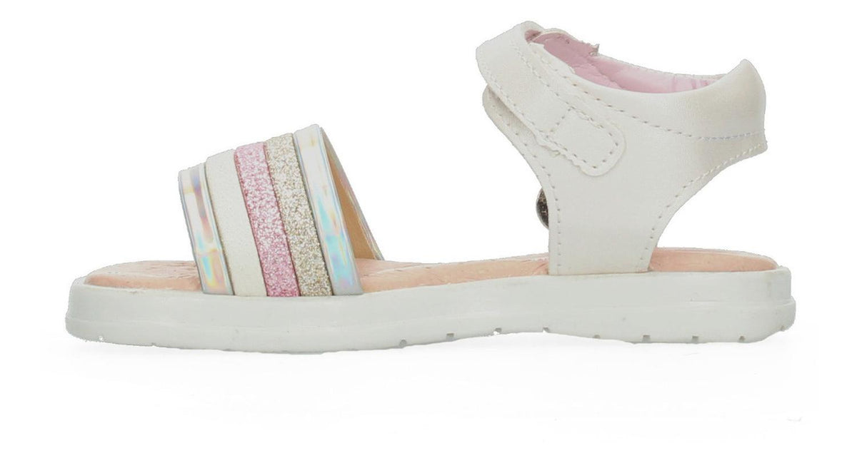 Sandalias Mini Burbujas Para Niña 14-527-s68 Blanco [mnb229], foto 3 de 10