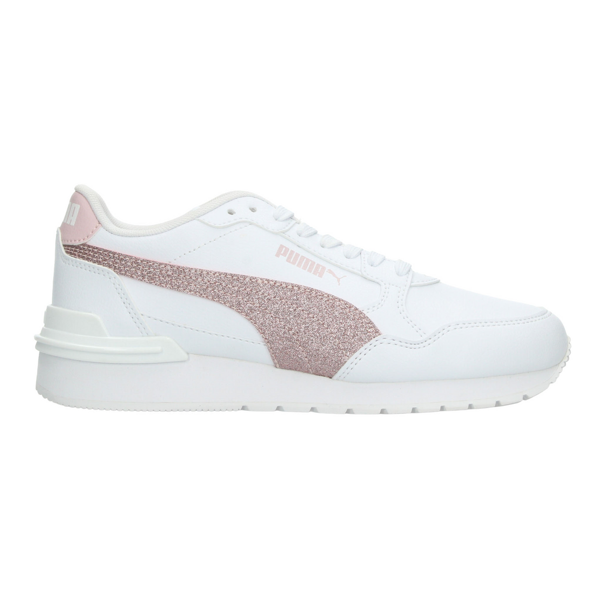 Tenis Puma Runner V4 Niña Blanco Casual Juvenil T22-27, foto 1 de 10