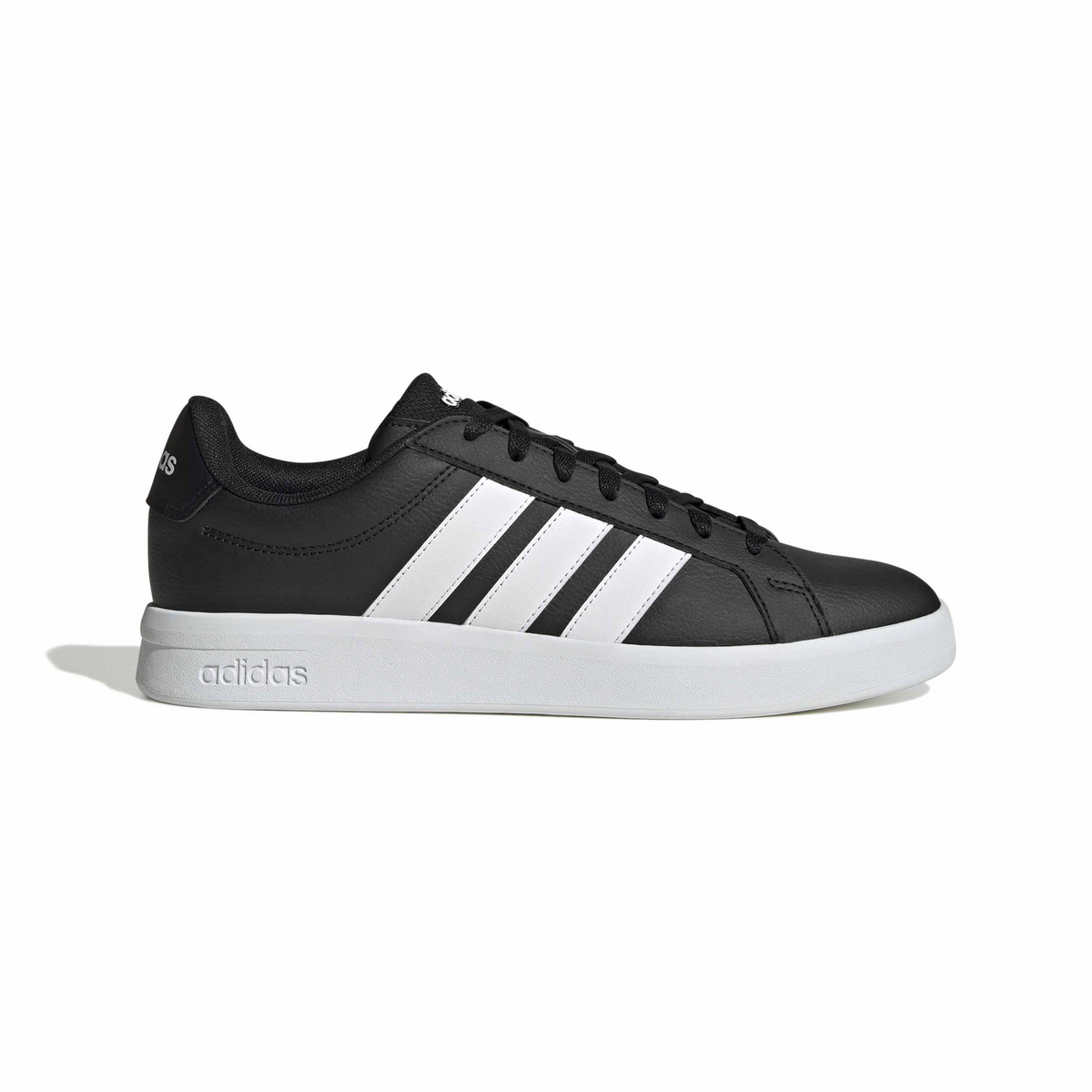 Tenis Adidas Grand Court Base 3.0 Hombre Negro Casual Urbano Caballero, foto 1 de 10