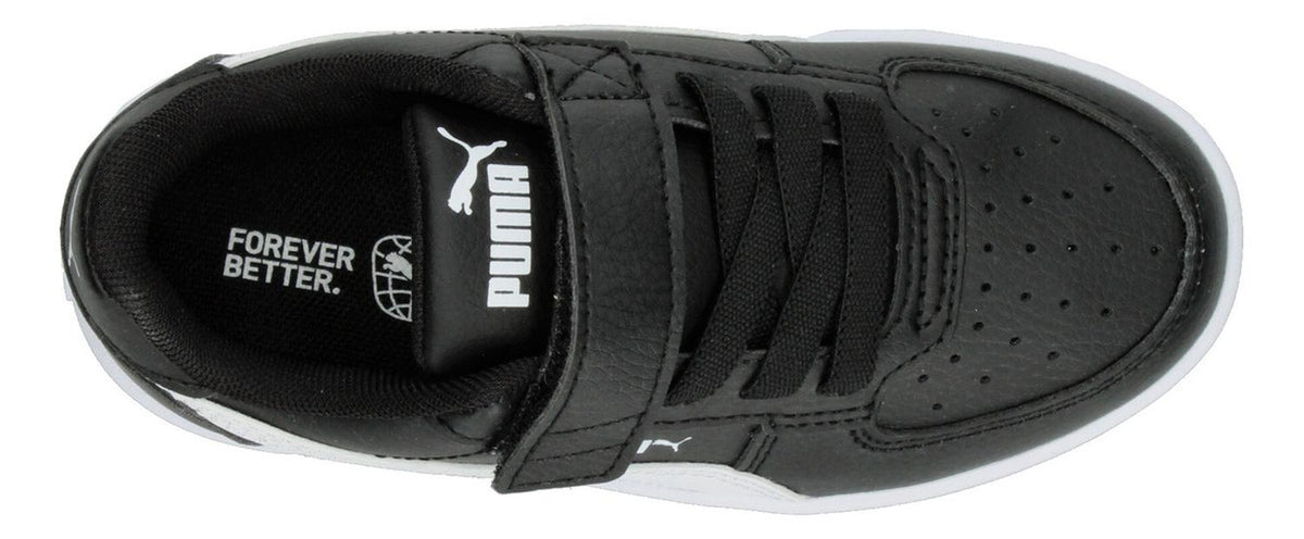 Tenis Niño Puma Rickie Caven 2.0 Ac Ps Negro Sneakers Original Casual Ligero Cintas Ajustable, foto 8 de 10