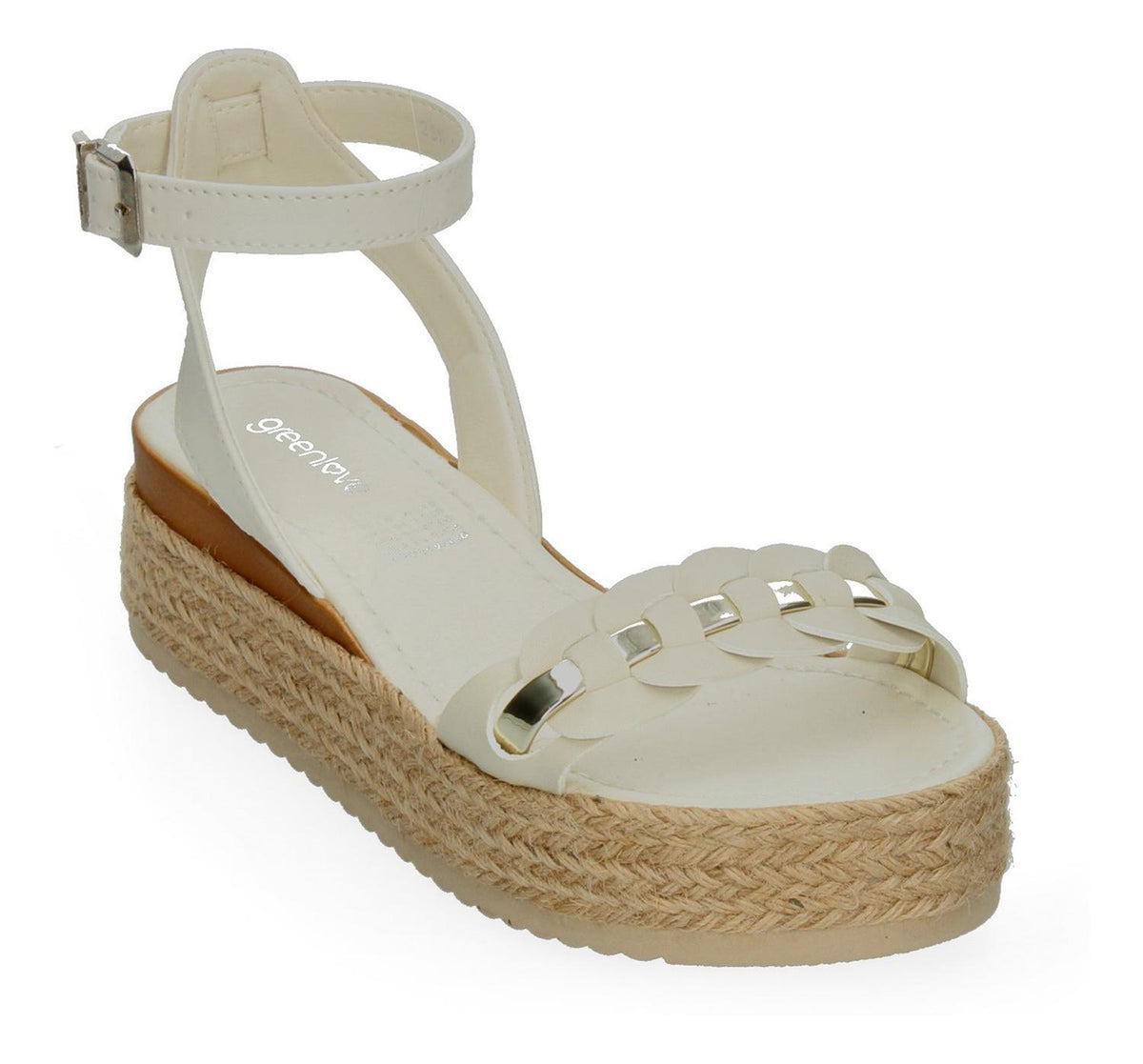 Sandalias Green Love Para Mujer 92041 Blanco [gre29], foto 5 de 10