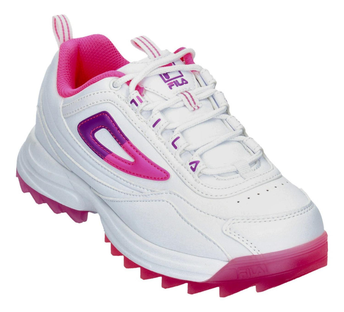 Tenis Fila Corruptor Niña Blanco/rosa/lila [fil43], foto 4 de 10