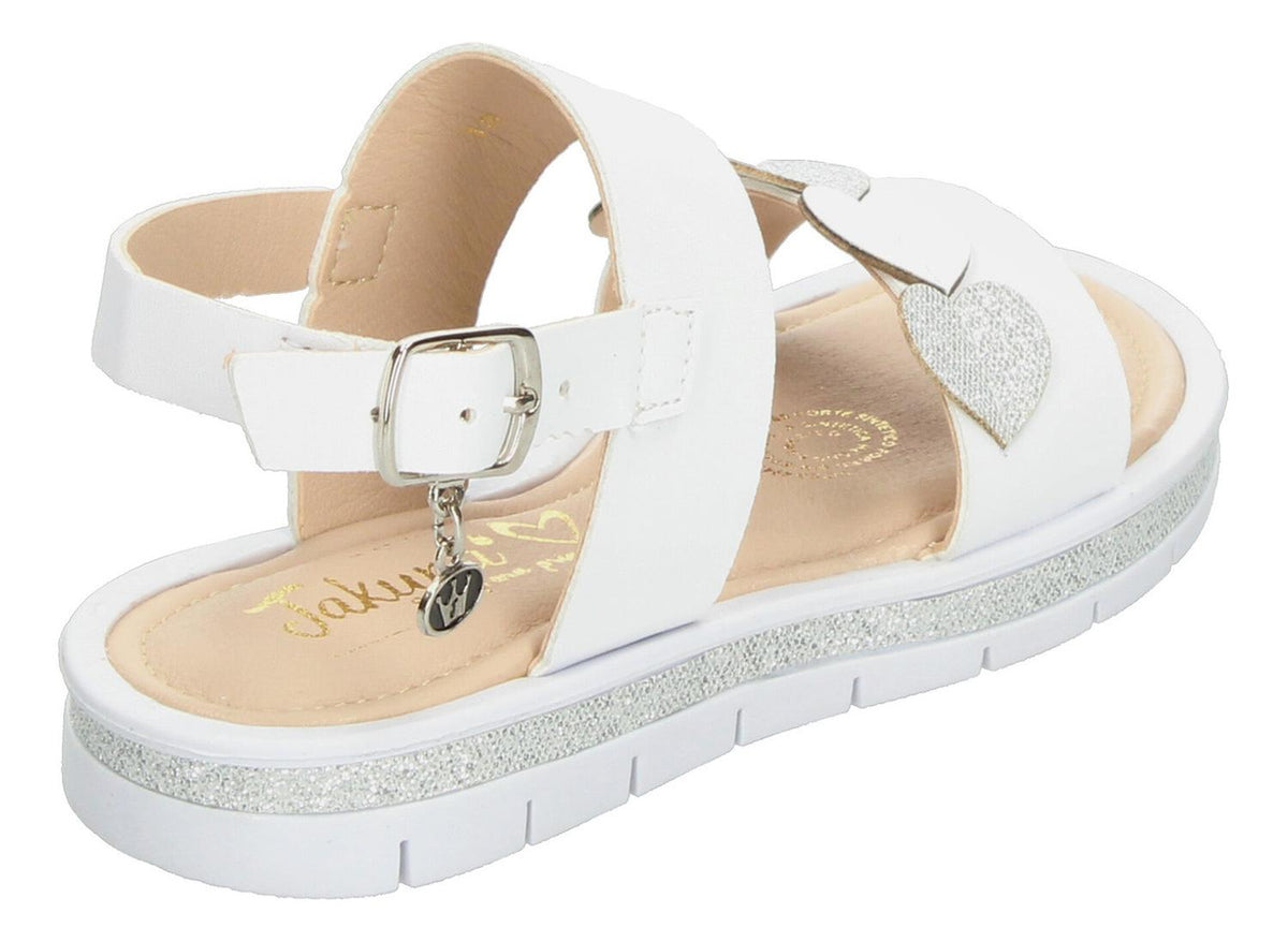 Sandalias Jakuna Blanco Para Niña (18-24) [jak350], foto 3 de 8