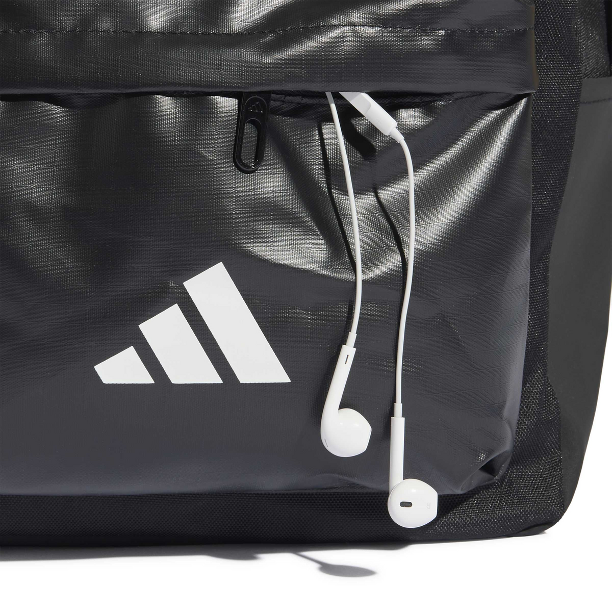 Mochila Adidas Classic Bars Negro Escolar Unisex 28L, foto 4 de 10