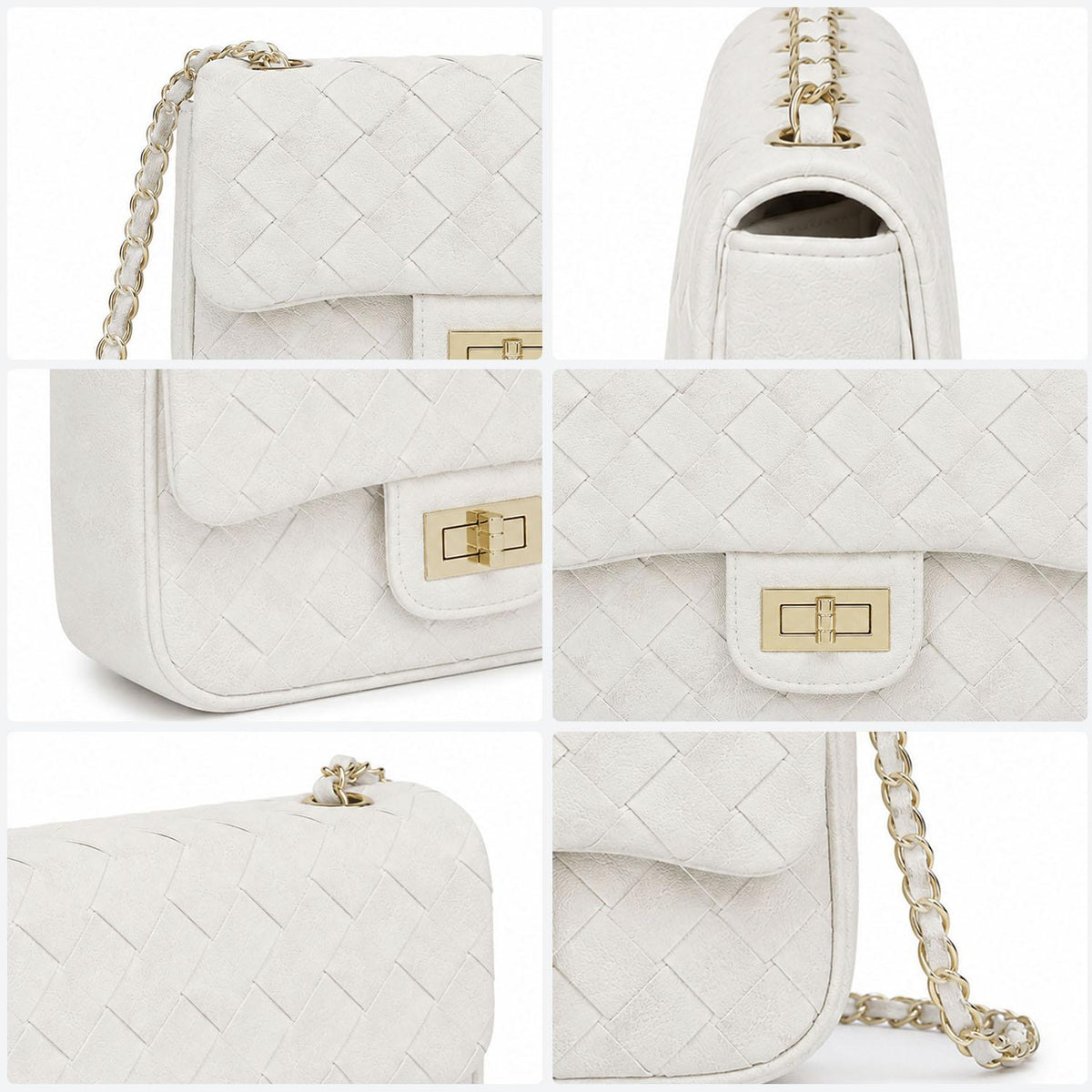 Bolsa Felianna Dama Blanco Casual Para Mujer, foto 4 de 10